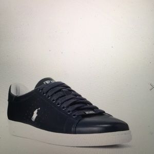 Men’s Wilton Leather Sneaker Navy